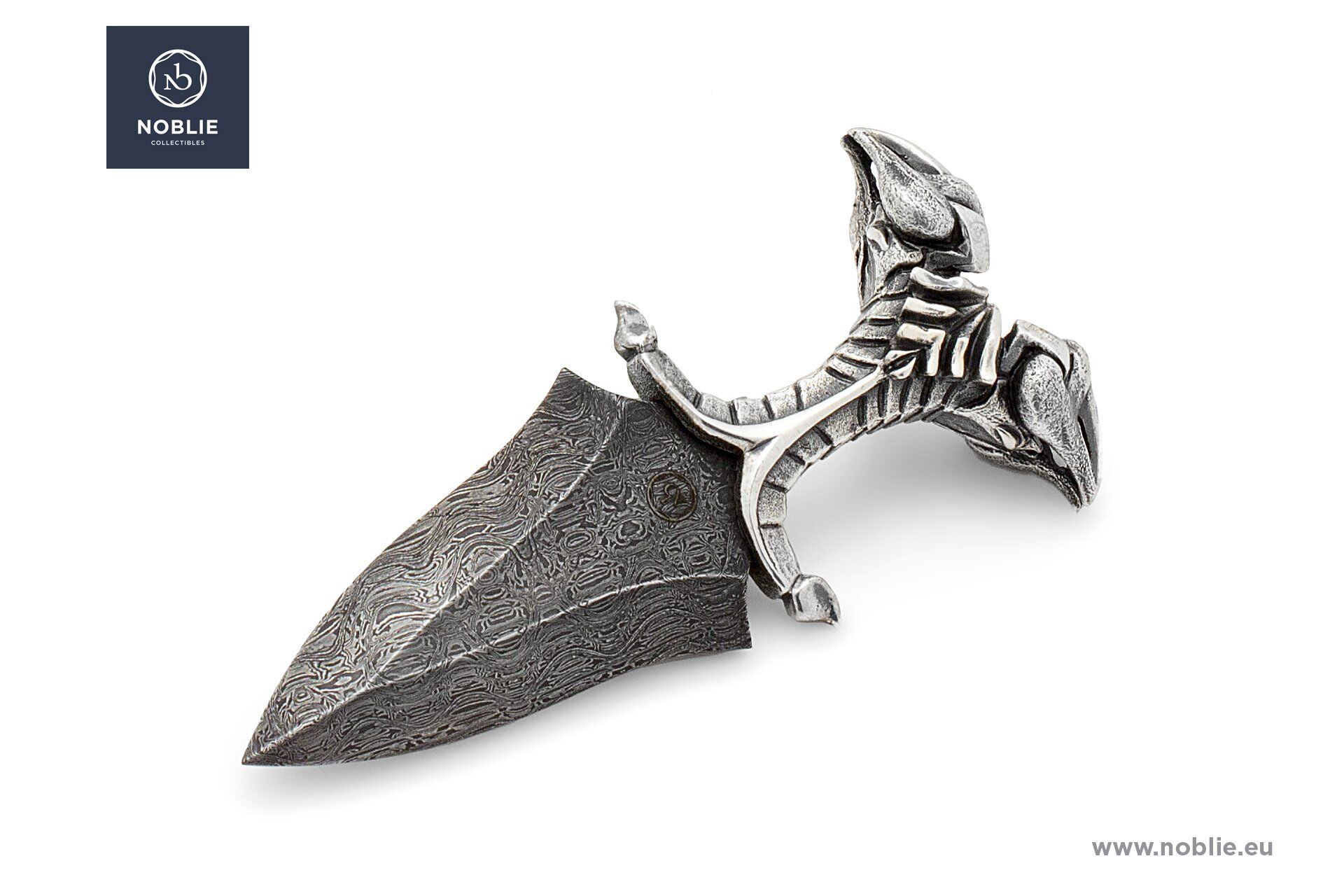 ダマスカス短剣販売中 | ハンドメイド、両刃 | Noblie