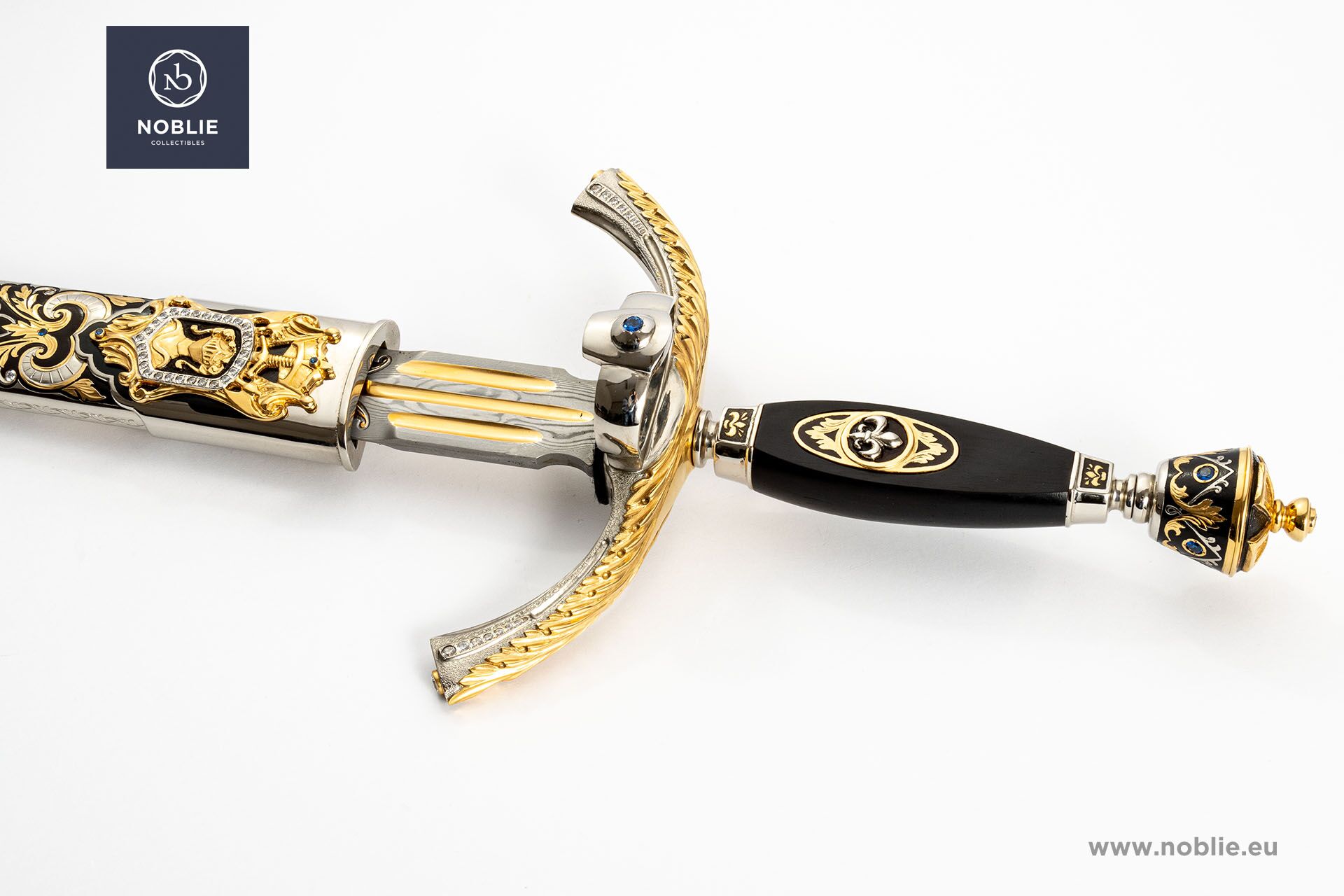 ダマスカス短剣販売中 | ハンドメイド、両刃 | Noblie