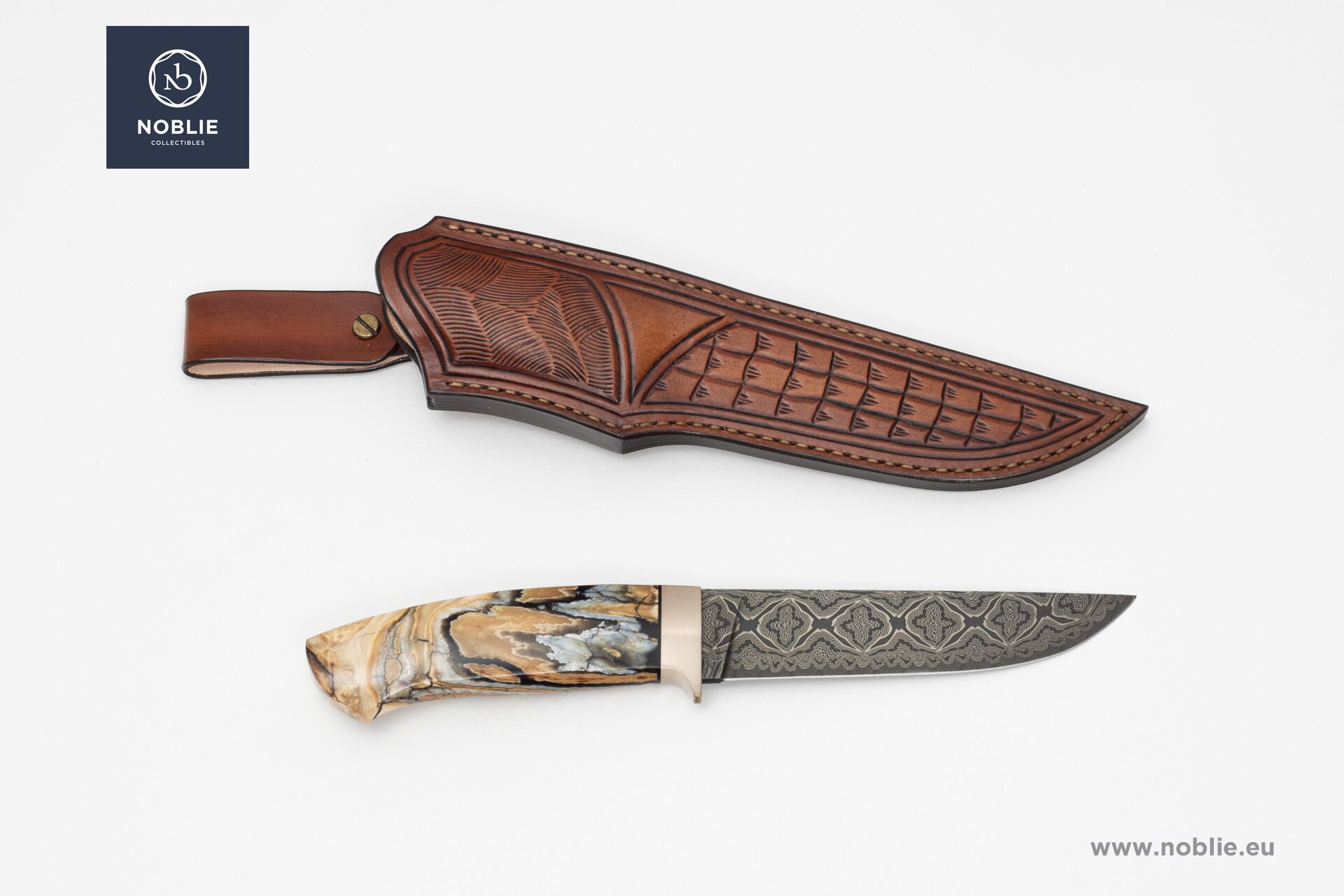マンモスの歯のナイフ - Noblie custom knives