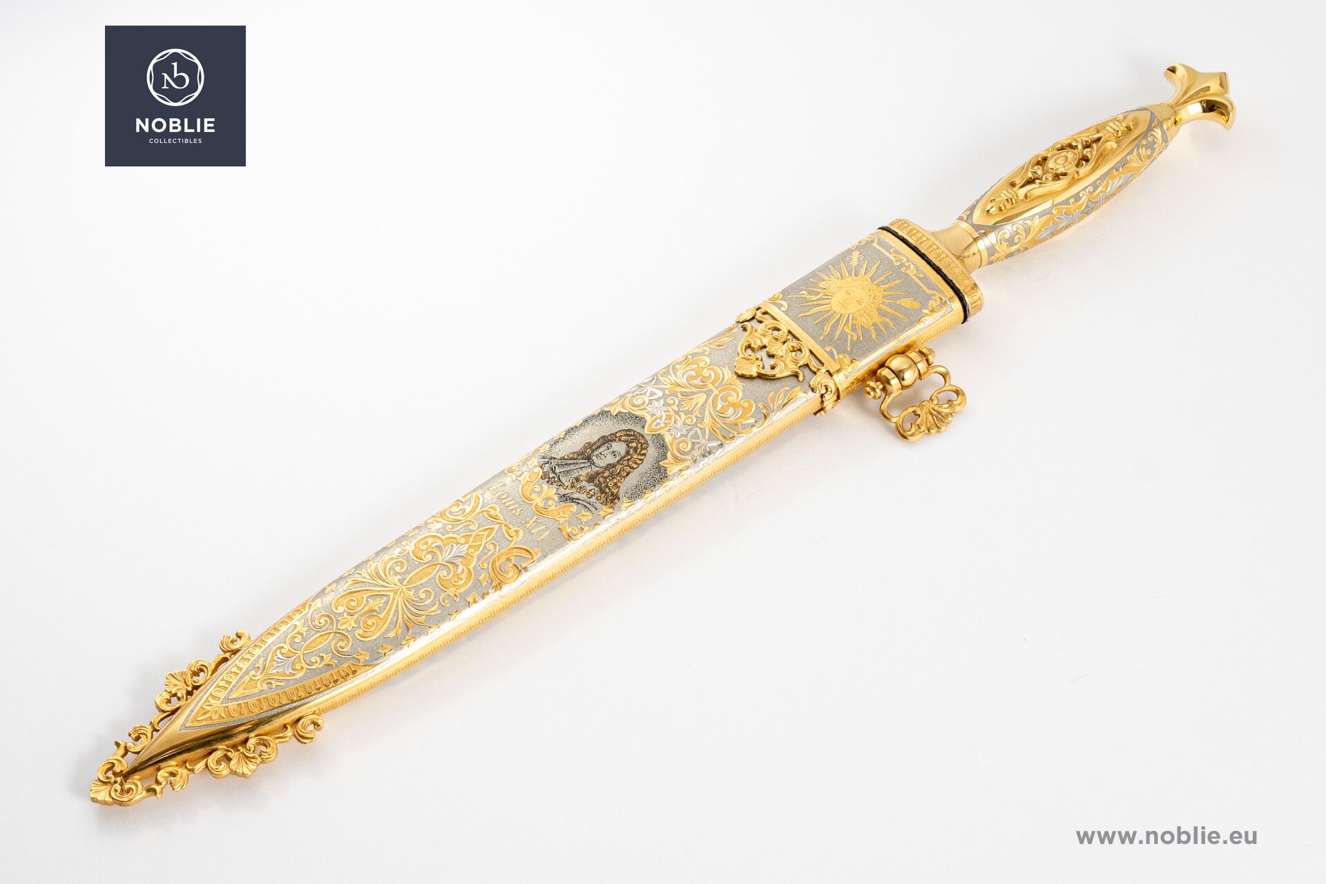 Louis XIV Pretty Dagger - Noblie- custom knife store.
