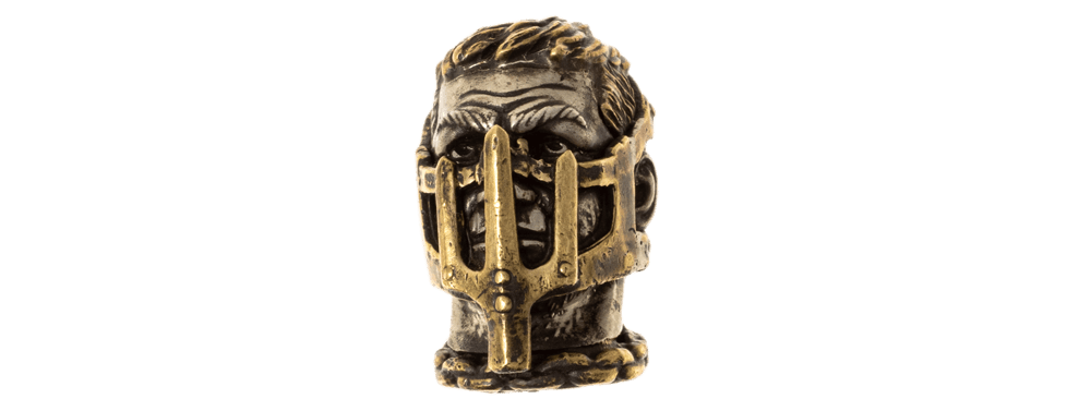 Mad Max Inspired Lanyard Bead | Bronze Paracord Bead for EDC