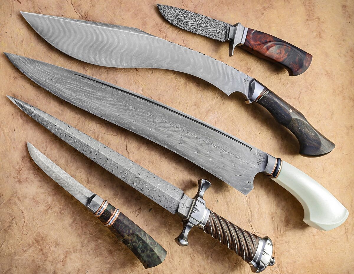 カスタムナイフ製作の技術 写真集 Custom Knifemaking カスタムナイフ Jimmy Lile Onion Hibben