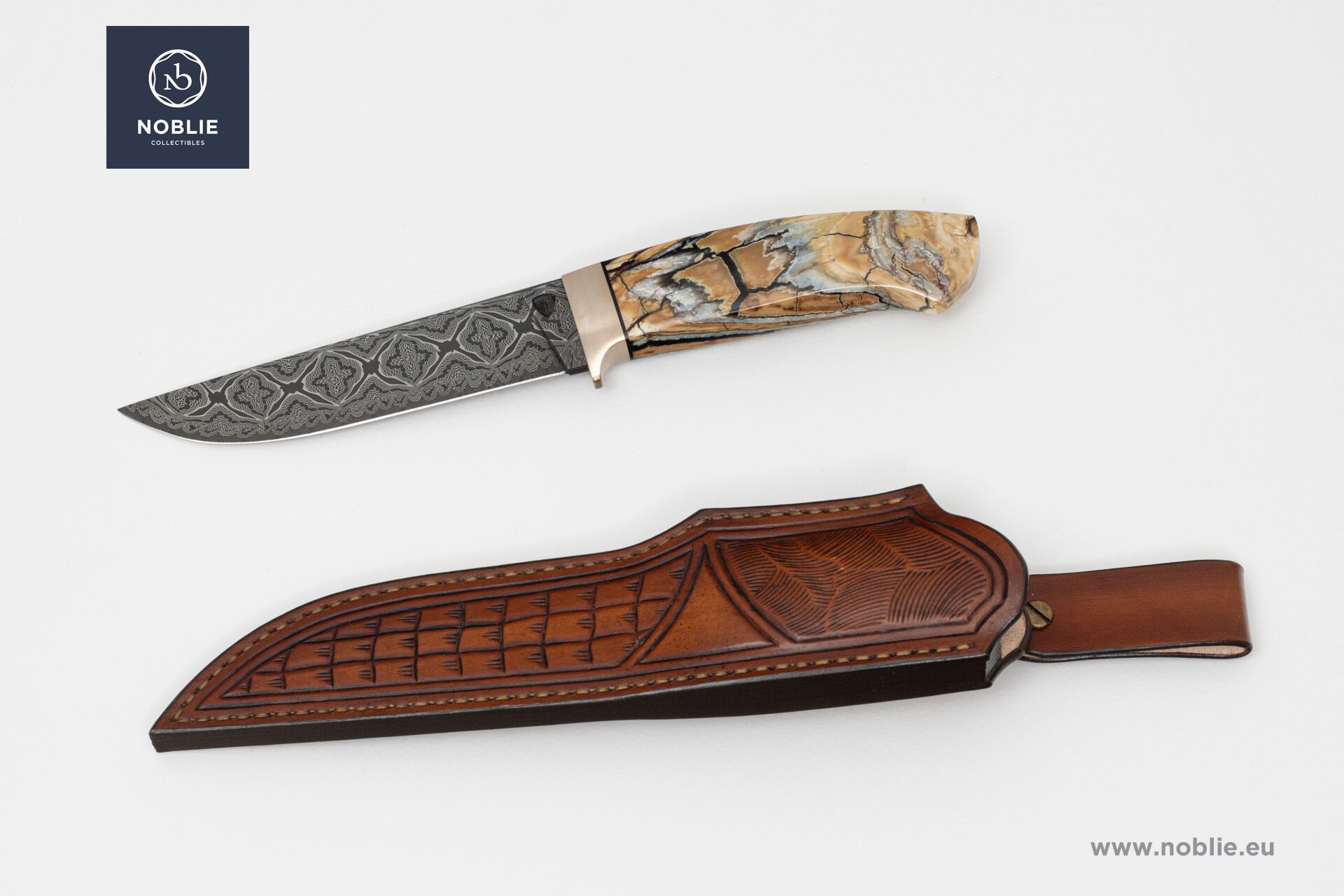マンモスの歯のナイフ - Noblie custom knives