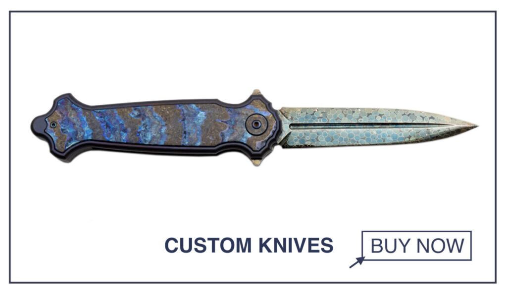 ティマスカス・シリンダーロッド (チタン合金製ダマスカス) Timascus 結晶化チタン・シリンダーロッド (チタン合金) ティマスカス