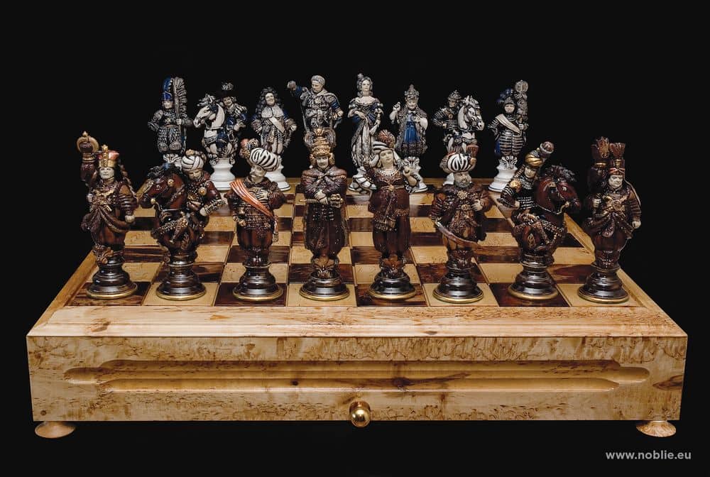 磁器製チェスセットの製造方法 | Noblie ワークショップガイド