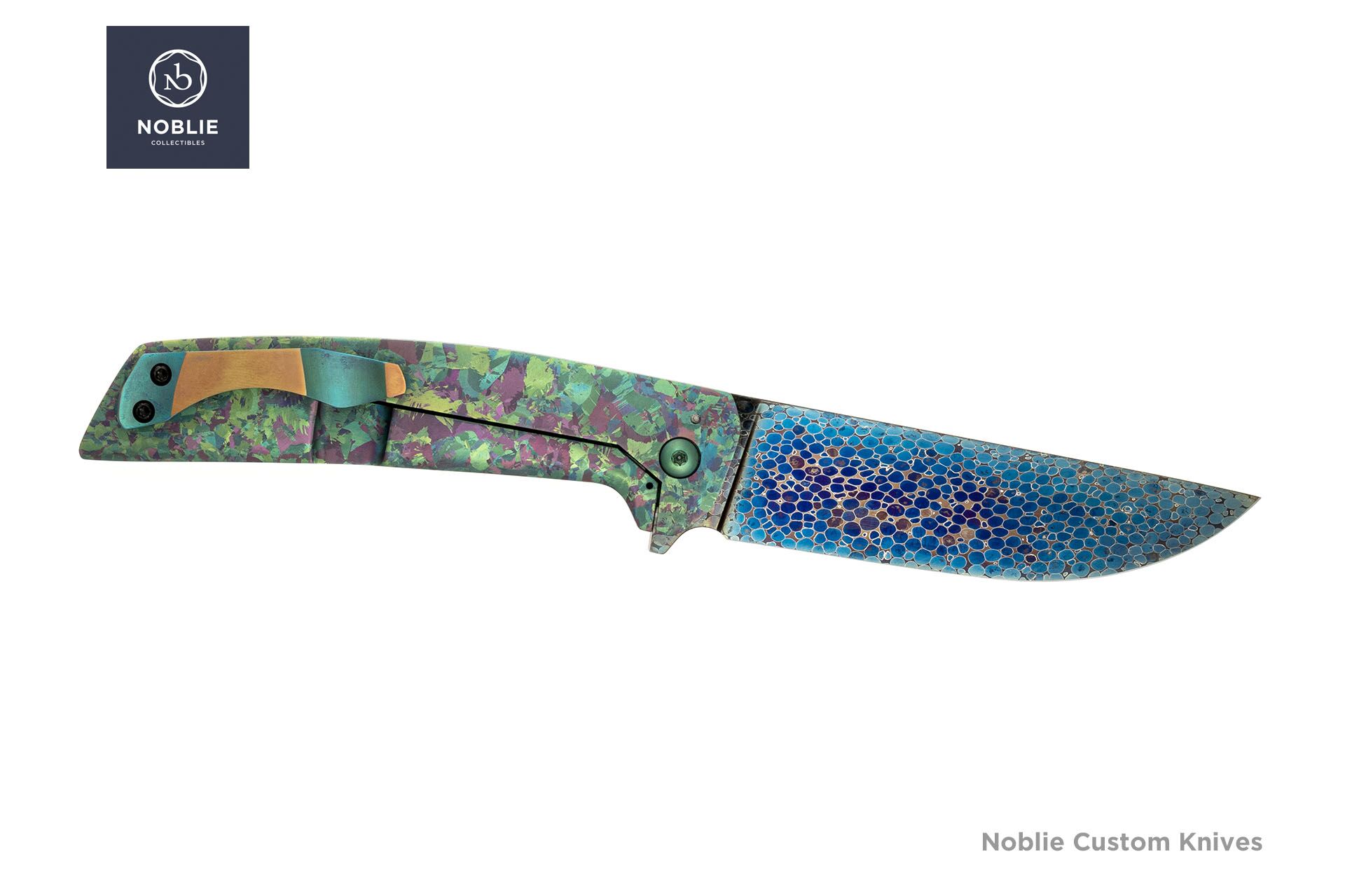 限定品 ポケットナイフ ドラゴンスキン ダマスカスブレード