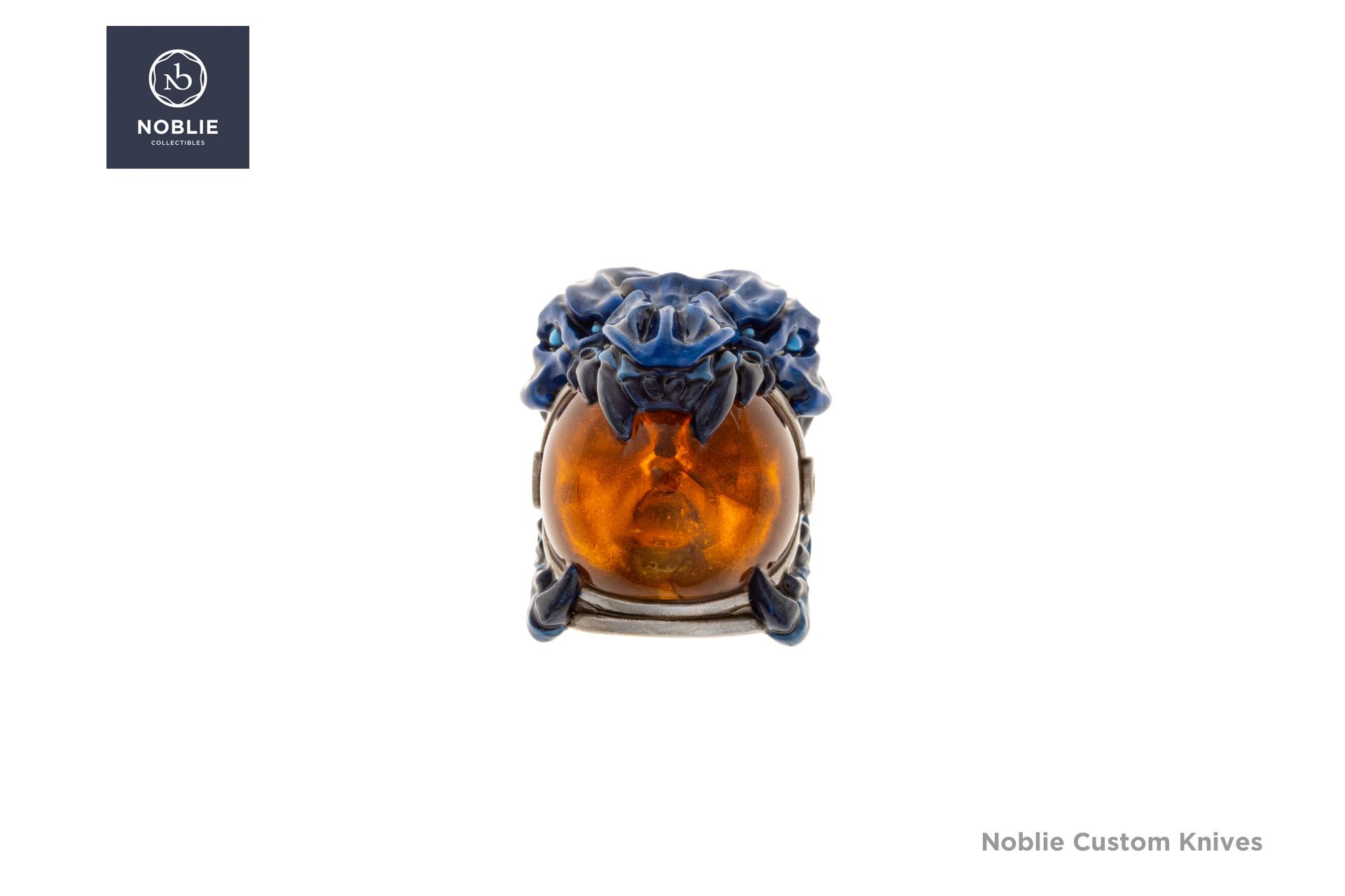 Lunar Hunter Paracord Bead | Custom EDC Lanyard Bead